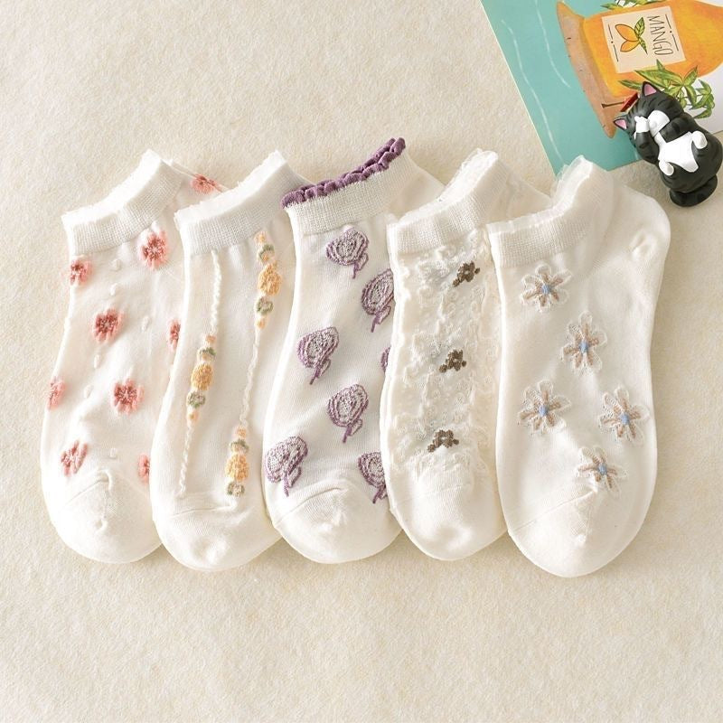 Women's Summer Thin Silk Socks