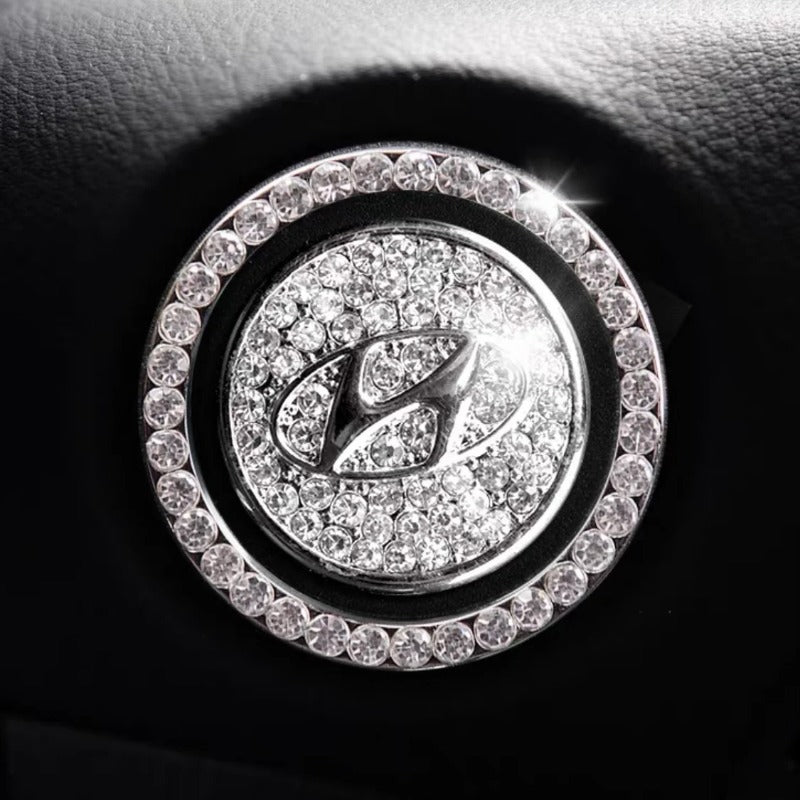 Bling Car Engine Start Button Cover
