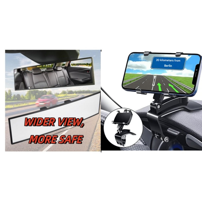 Universal 11.81 Inch Panoramic Convex real view Mirrorļ¼limited-time discountļ¼