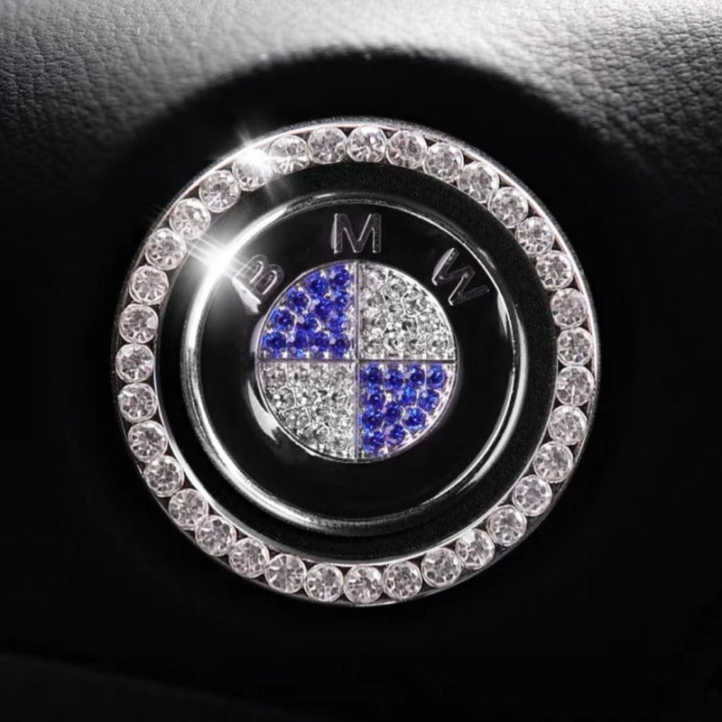 Bling Car Engine Start Button Cover