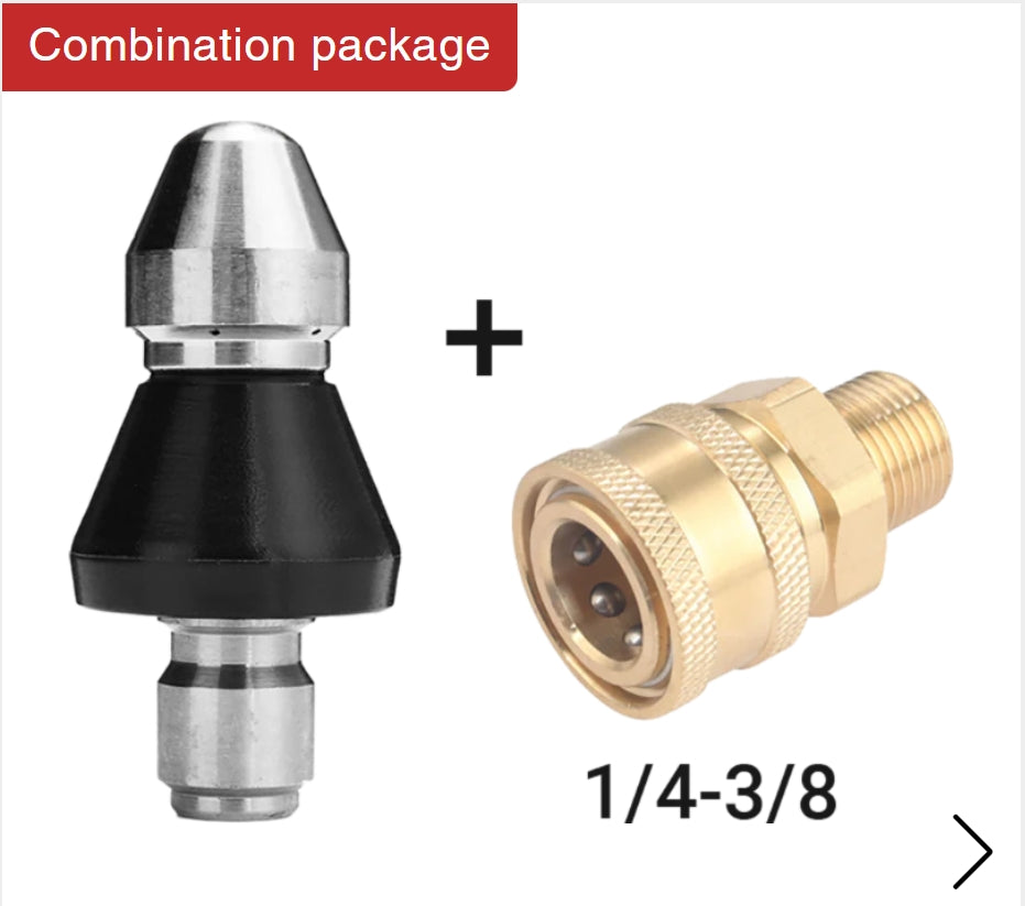 Sewer Cleaning Tool High-pressure Nozzle(50% OFF)