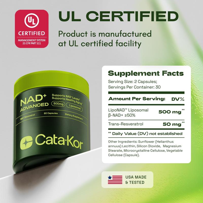 NMNH Supplement Alternative - Liposomal NAD