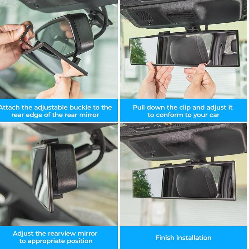 Universal 11.81 Inch Panoramic Convex real view Mirrorļ¼limited-time discountļ¼