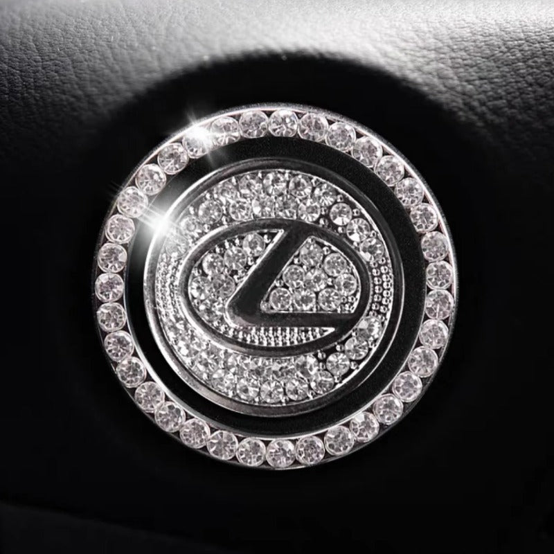 Bling Car Engine Start Button Cover