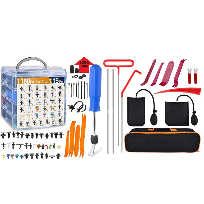 925pcs-1295Pcs Car Retainer Clips & Fastener Remover(limited-time discount)