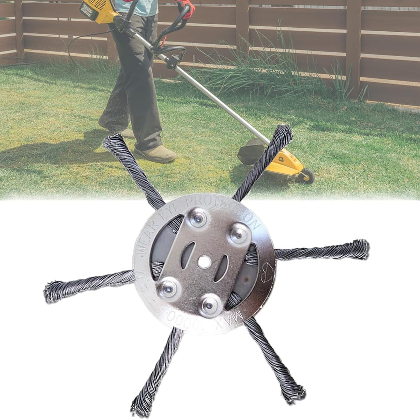 Steel Wire Trimmer Head Replacement