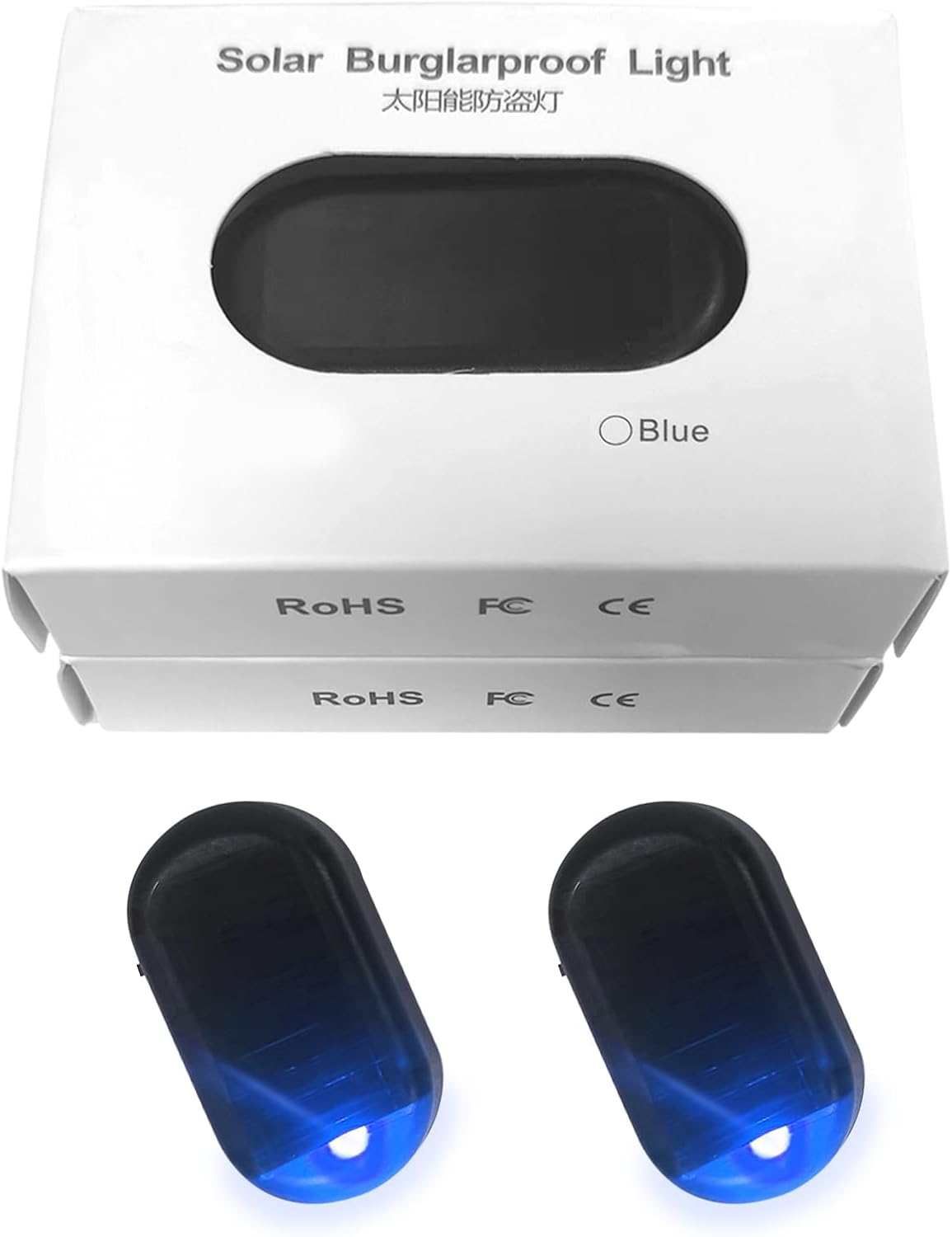 Car Solar Power Simulated Dummy Alarm