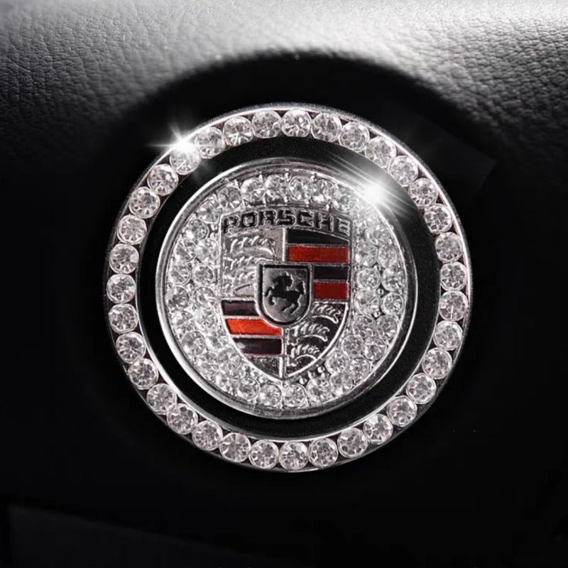 Bling Car Engine Start Button Cover