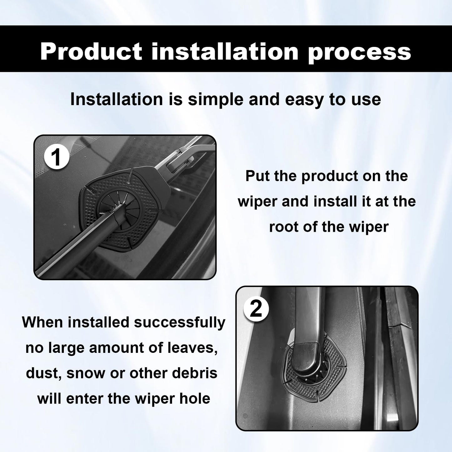Silicone Wiper Pivot Guards(limited time)