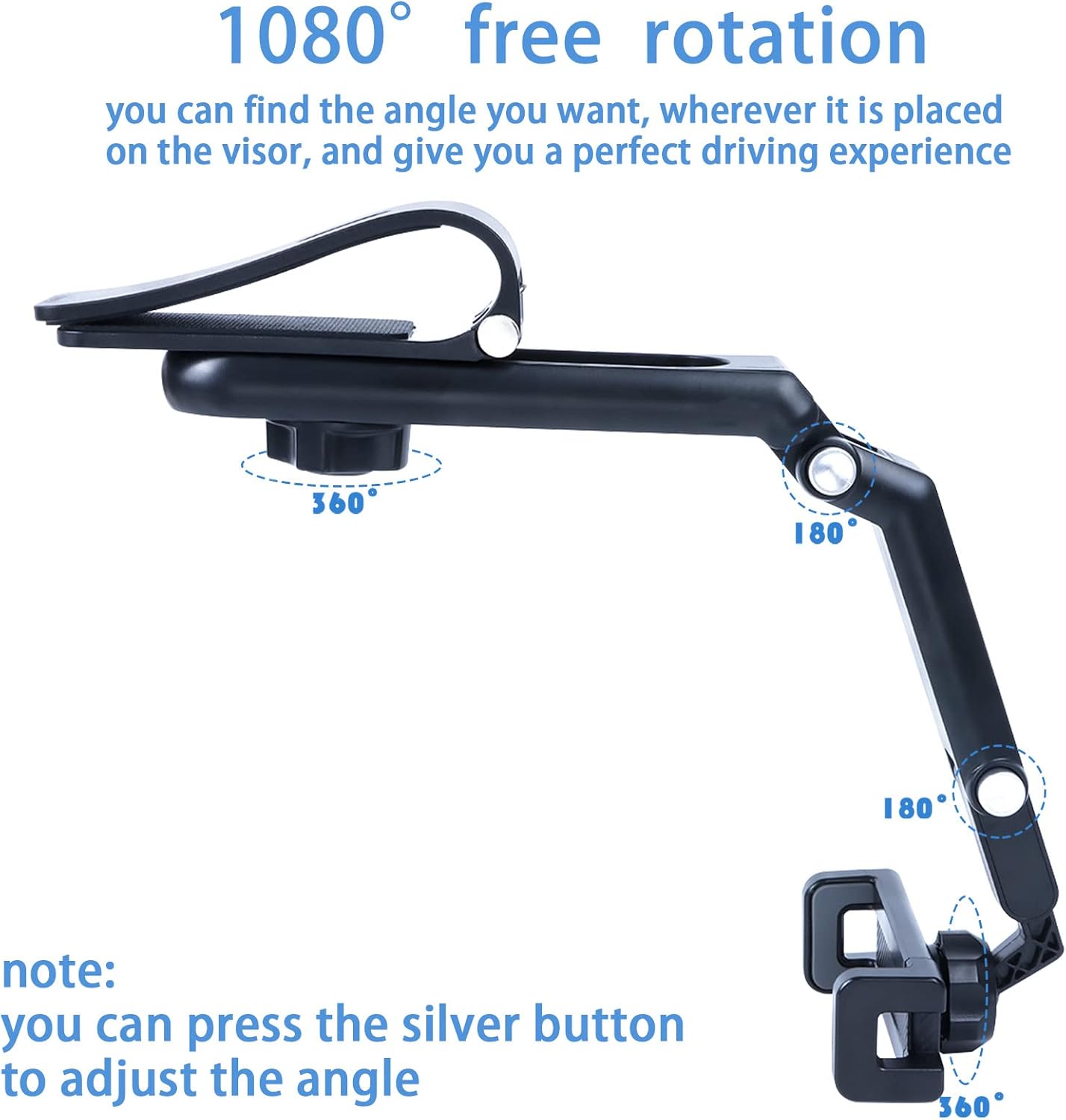 360° Rotatable Rearview Phone Holder