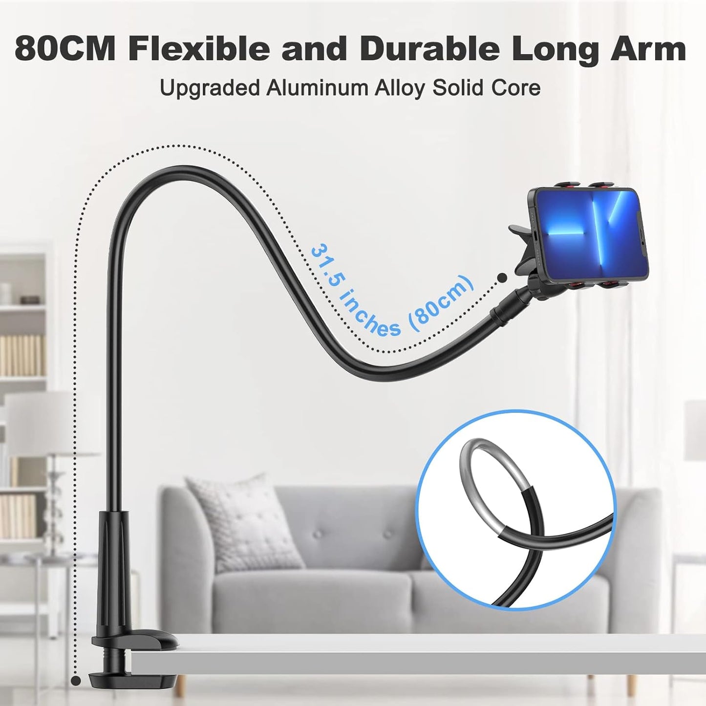 Gooseneck Cell Phone Holder