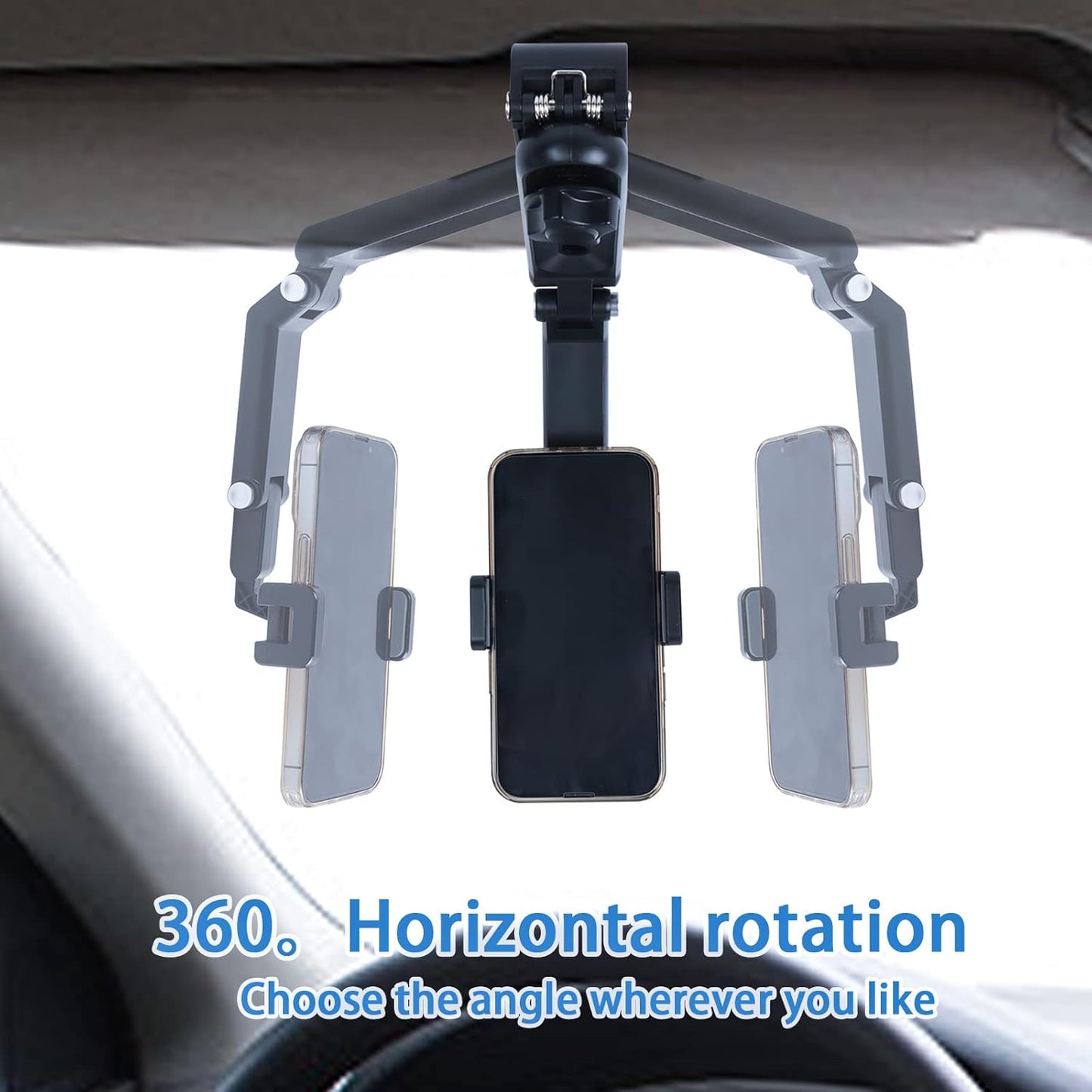 360° Rotatable Rearview Phone Holder