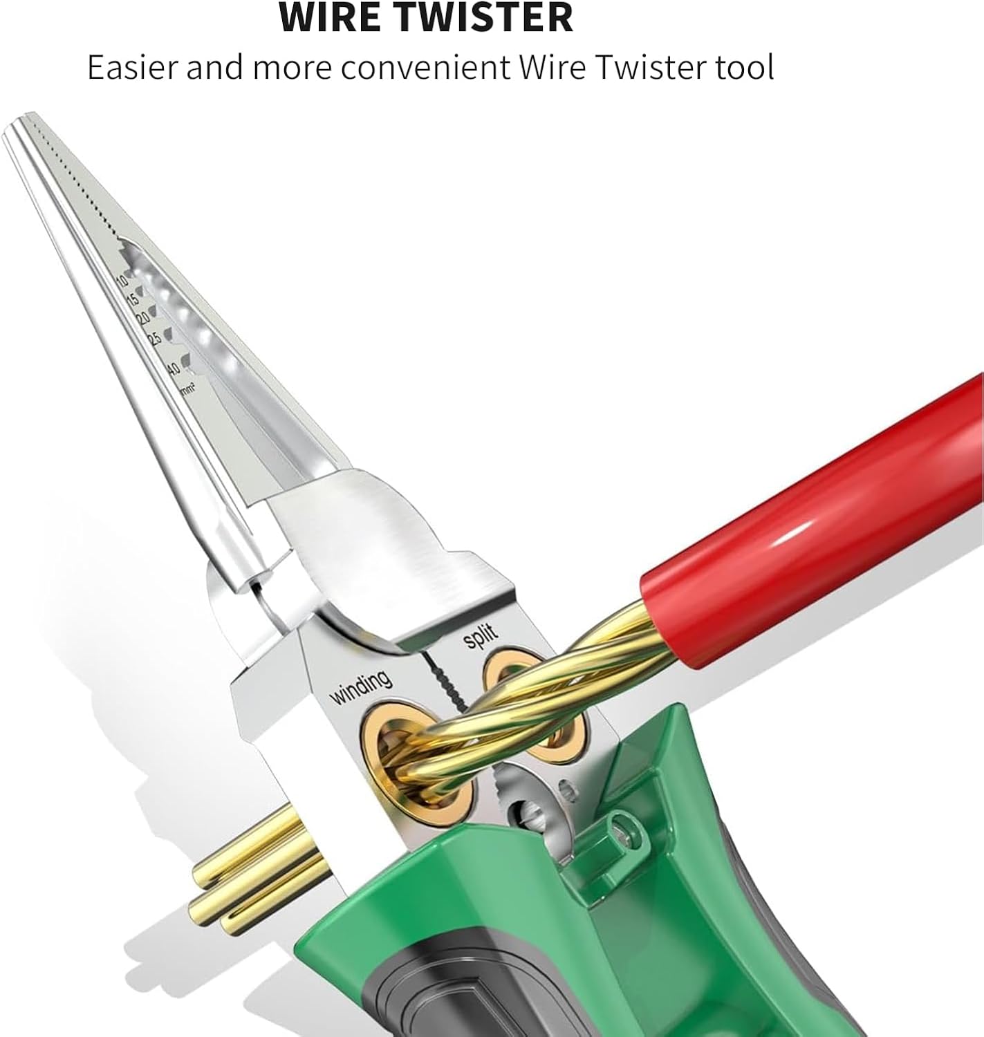 8 in 1 Wire Stripper Twister for Cutting and Pulling Wires