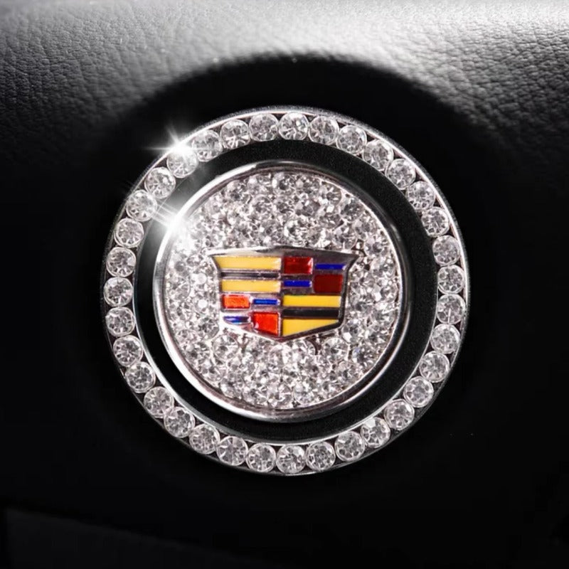 Bling Car Engine Start Button Cover