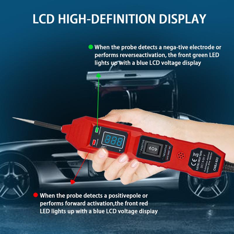 Automotive Electric Circuit Tester With Voltage Display LED Light(limited-time discount)