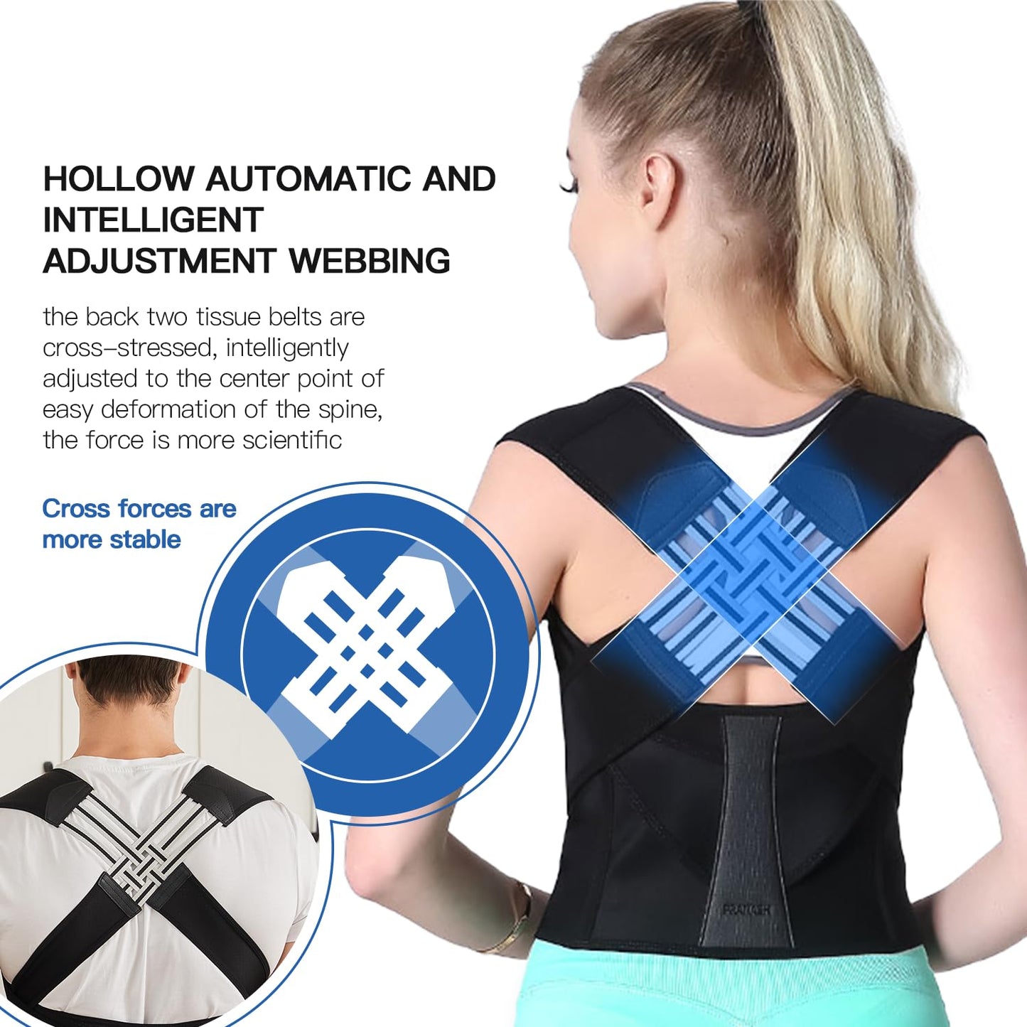 Adjustable Shoulder Straightener