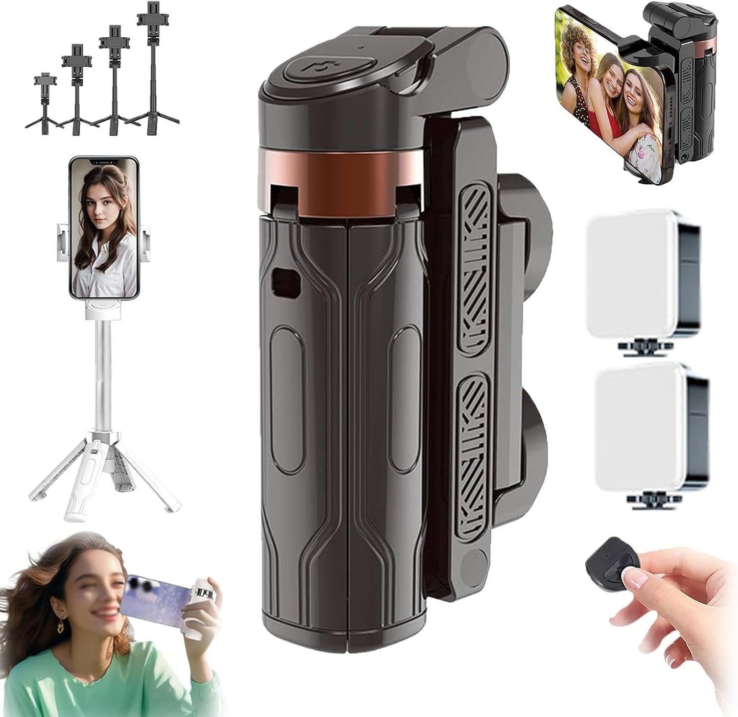 Remote Mini Selfie Stick Tripod