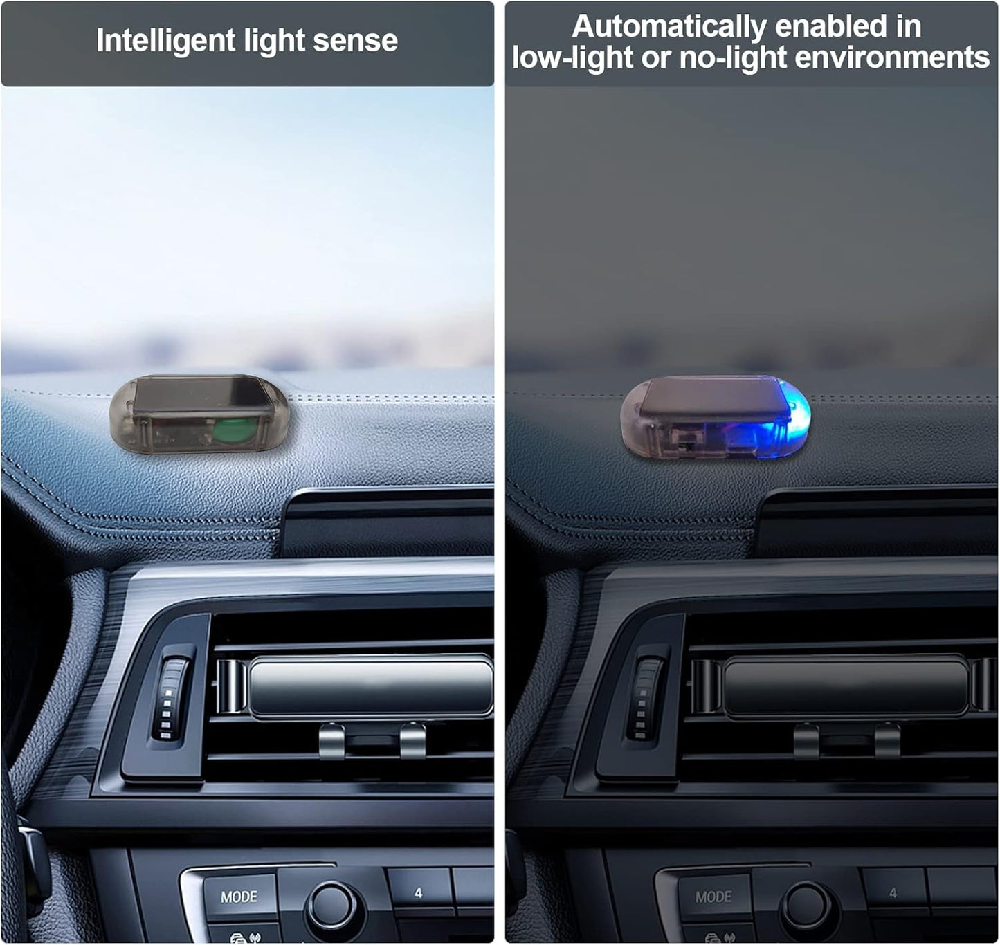 Car Solar Power Simulated Dummy Alarm
