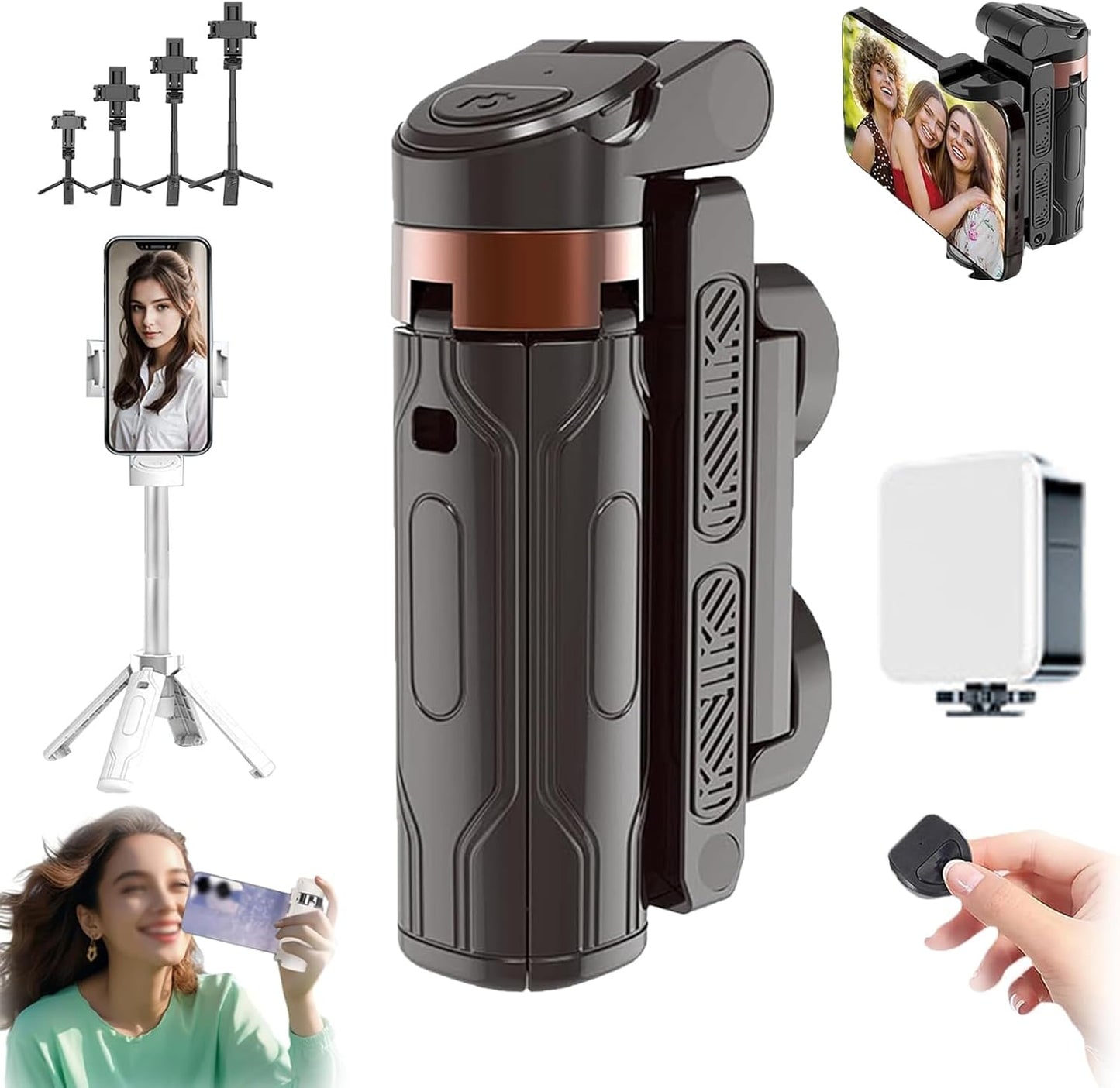 Remote Mini Selfie Stick Tripod