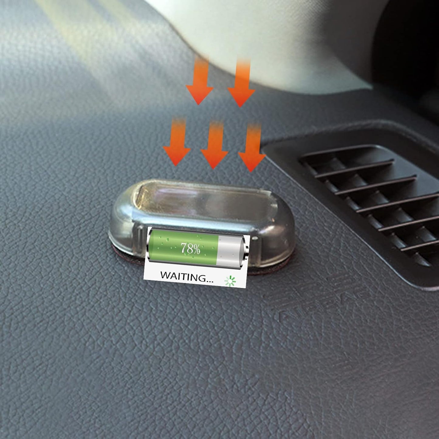 Car Solar Power Simulated Dummy Alarm