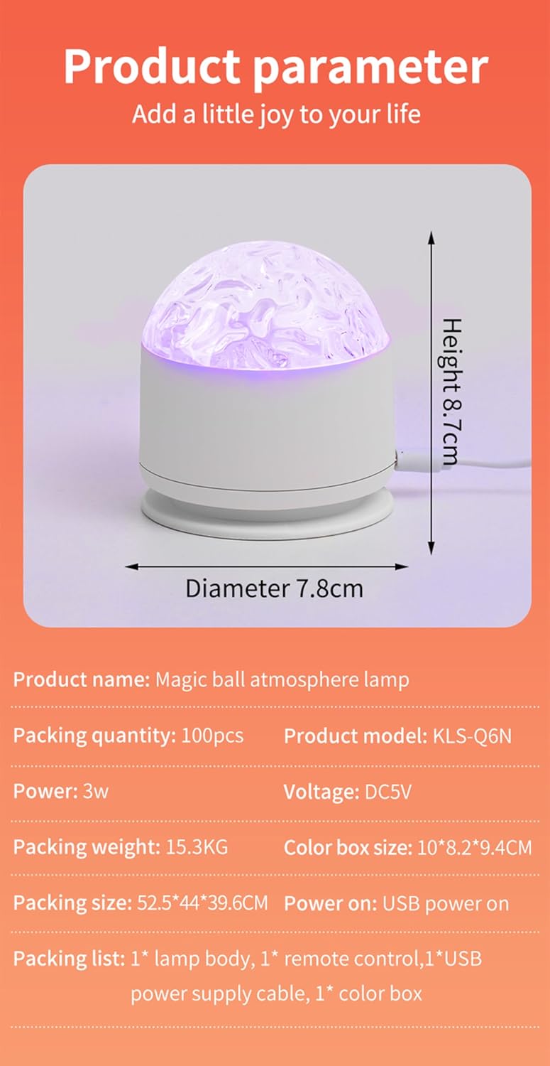2 in 1 Galaxy Light, 16 Color Aurora Night Light Projector
