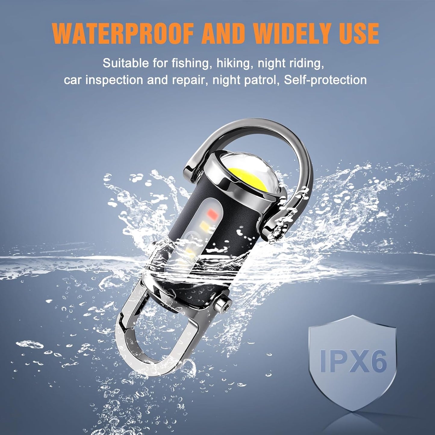 Rechargeable Keychain Flashlights