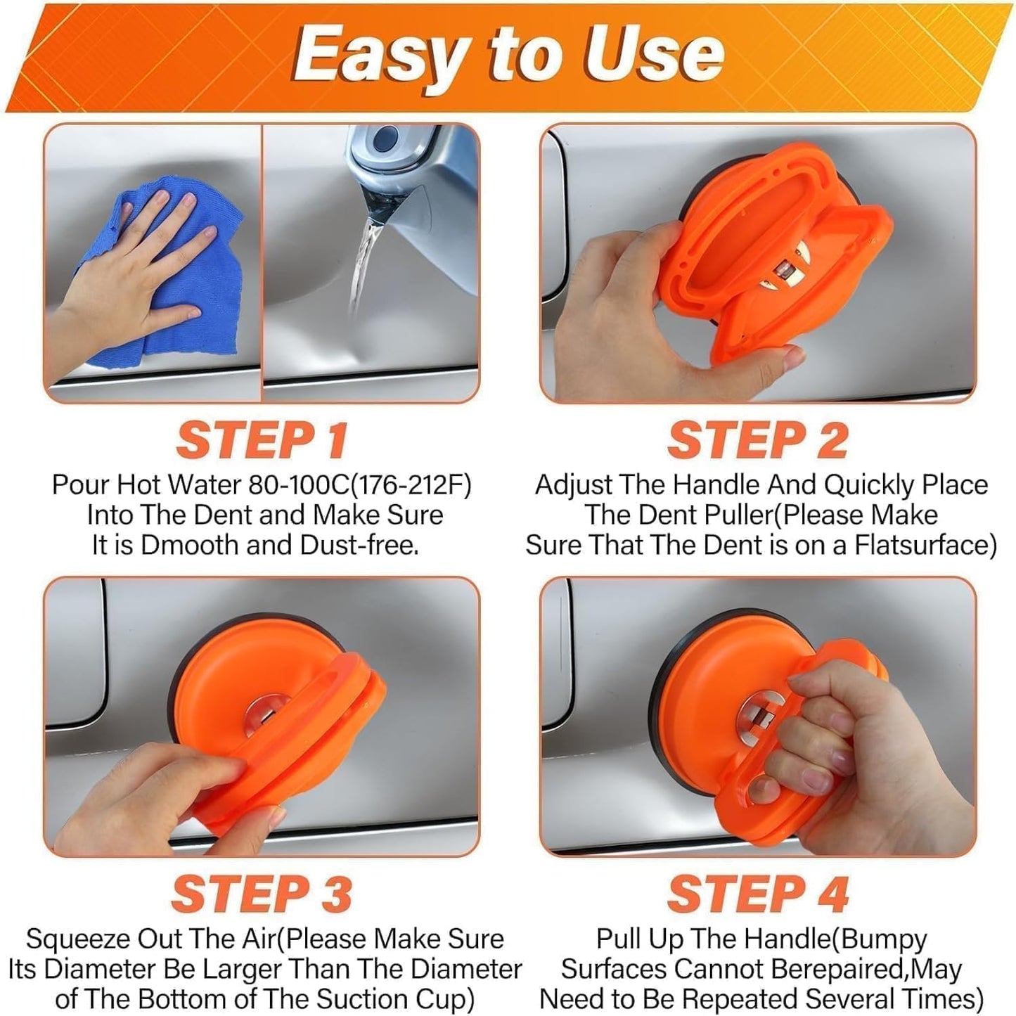 Portable Car Dent Removal Kit(limited-time discount)