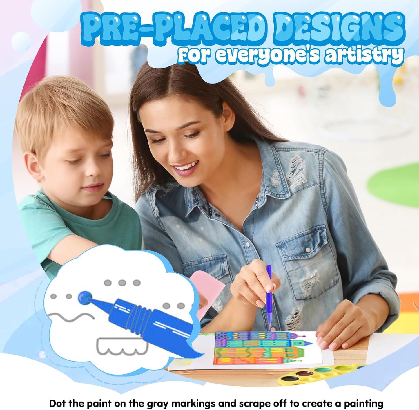 š
20Pcs DIY Rainbow Scratch Artļ¼limited-time discountļ¼