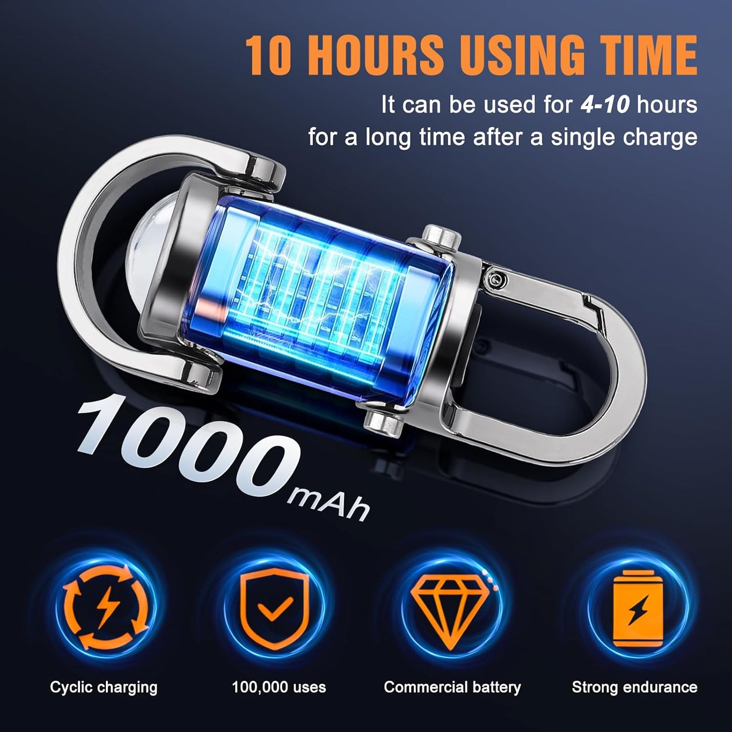Rechargeable Keychain Flashlights