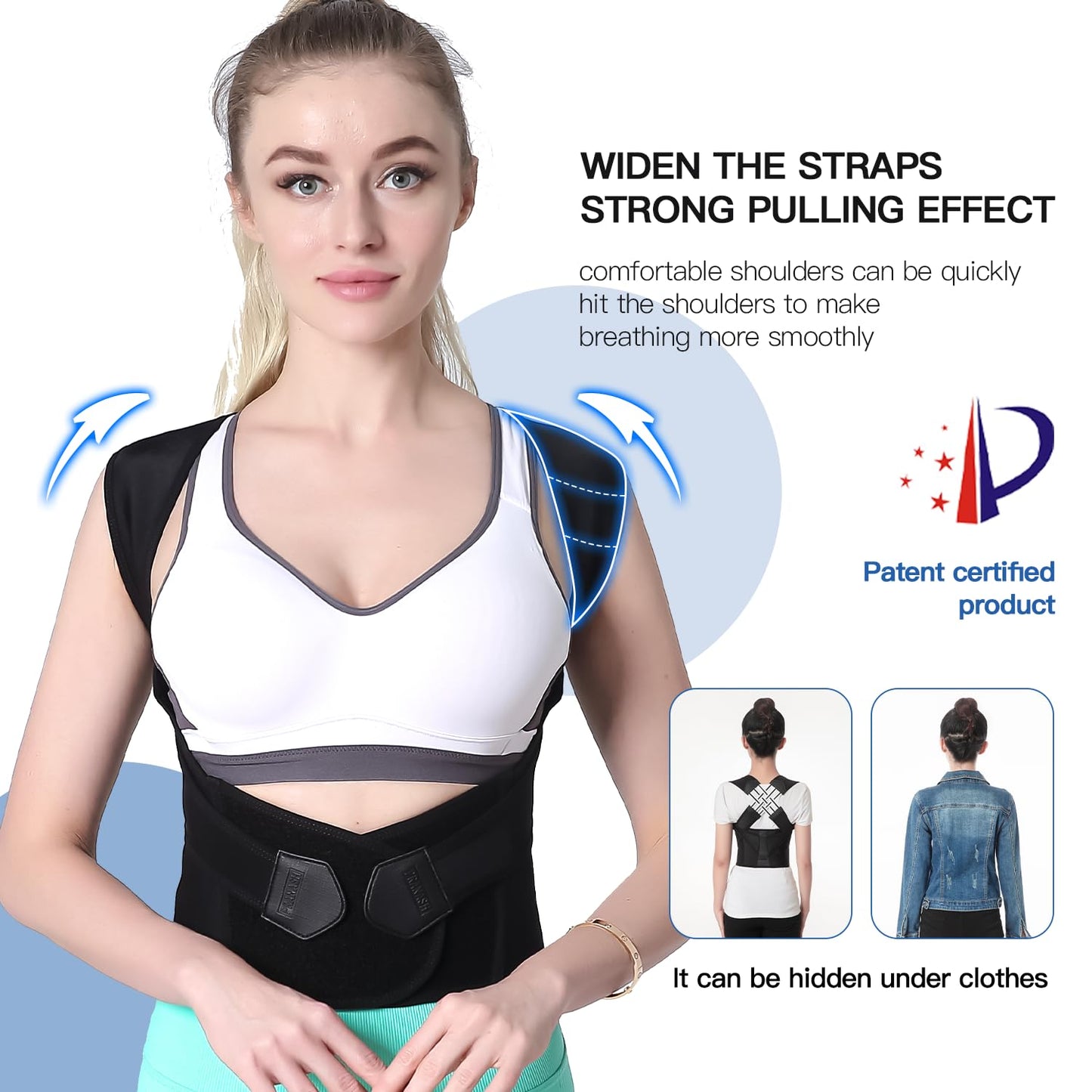 Adjustable Shoulder Straightener