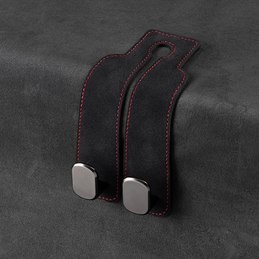 TwinHook Leather Car Headrest Hangers(limited time)