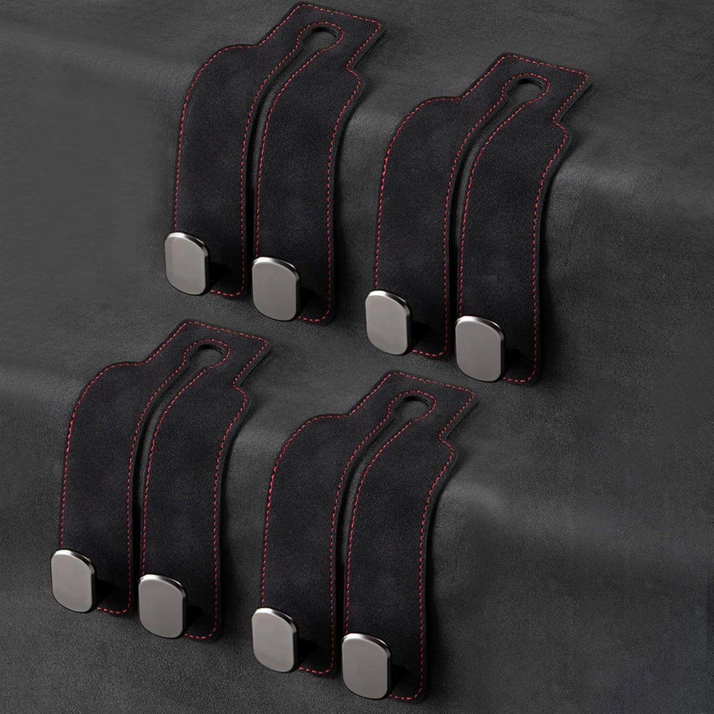 TwinHook Leather Car Headrest Hangers(limited time)
