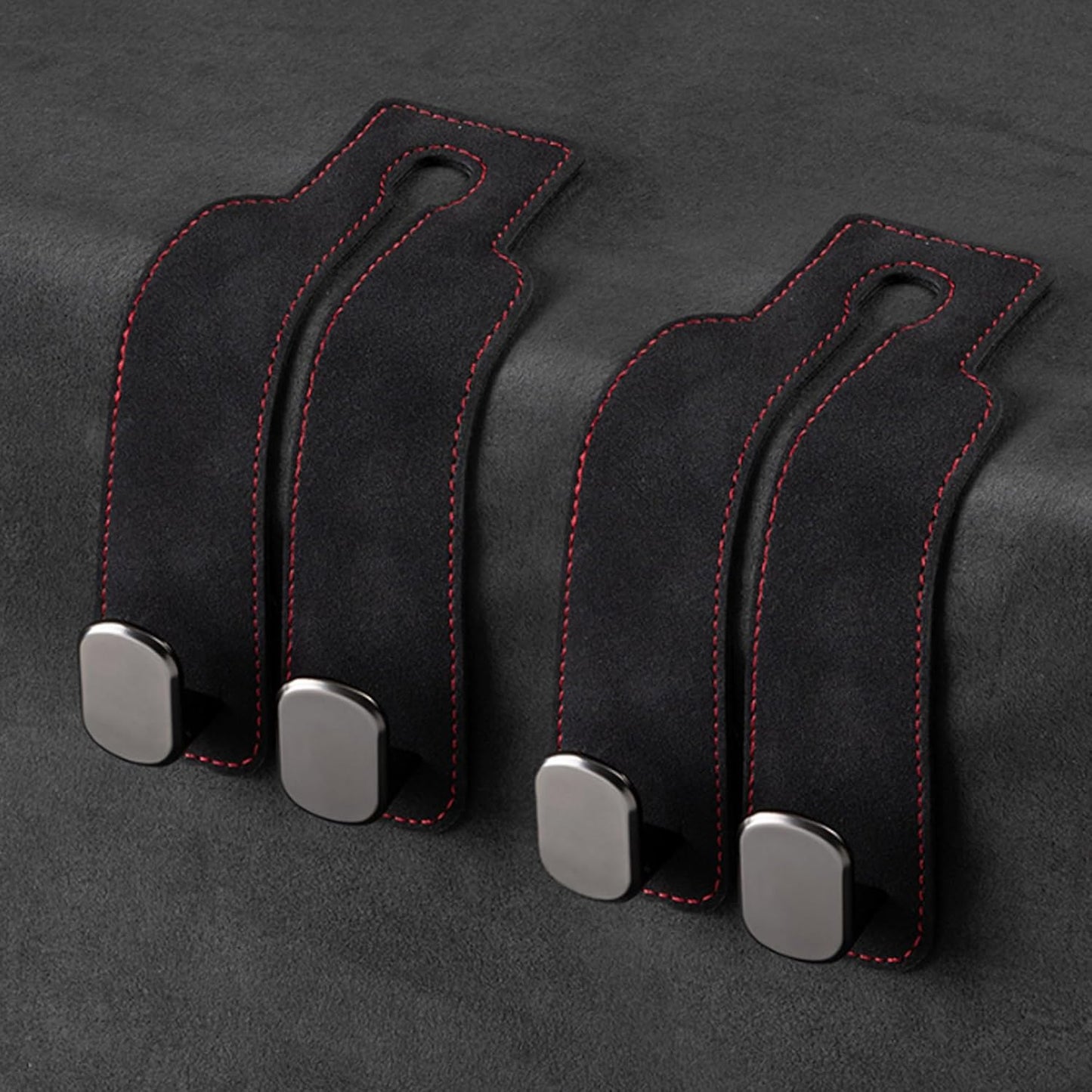 TwinHook Leather Car Headrest Hangers(limited time)