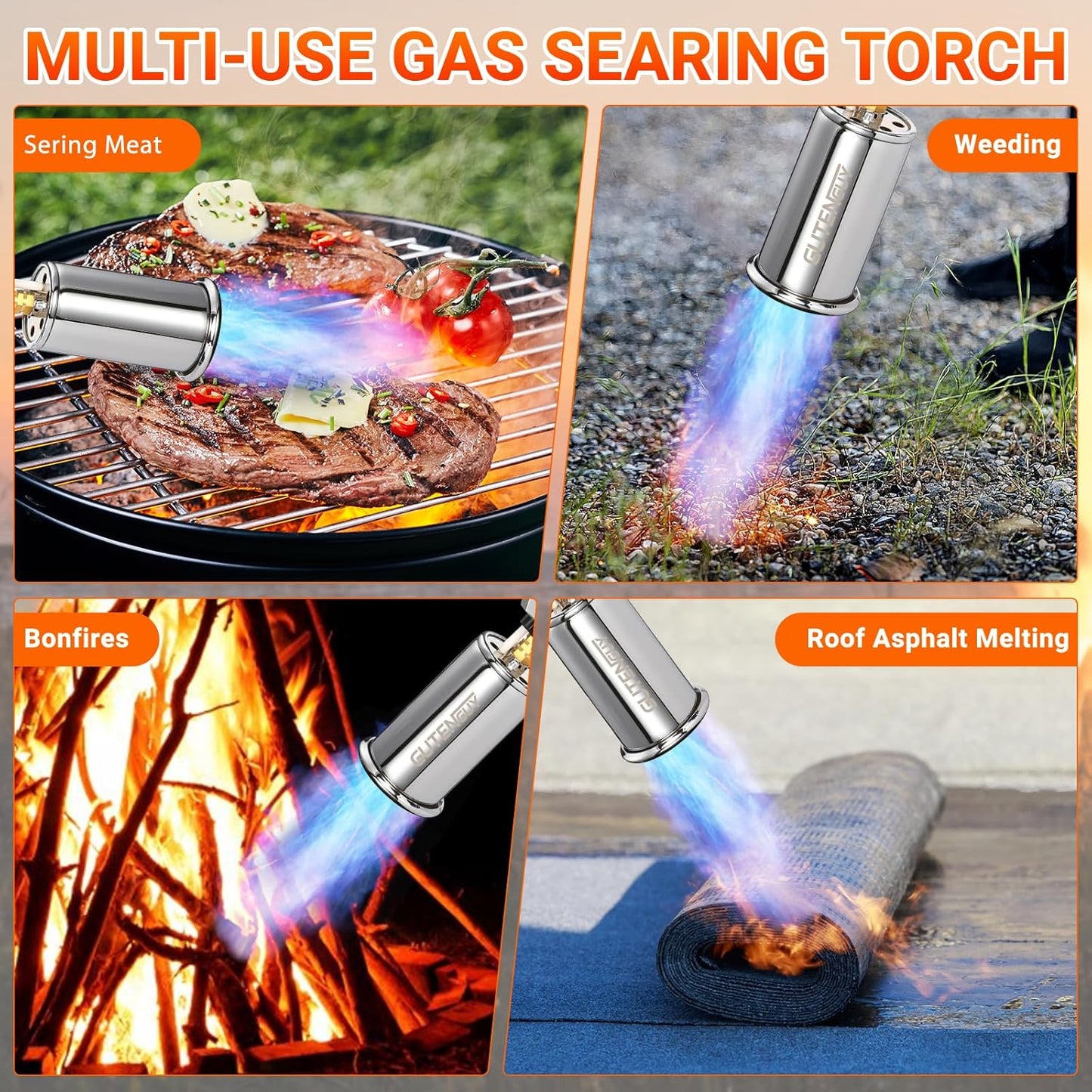 Powerful Propane Grill Torch Gun