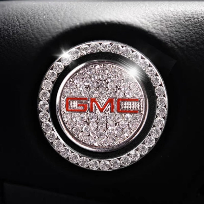 Bling Car Engine Start Button Cover