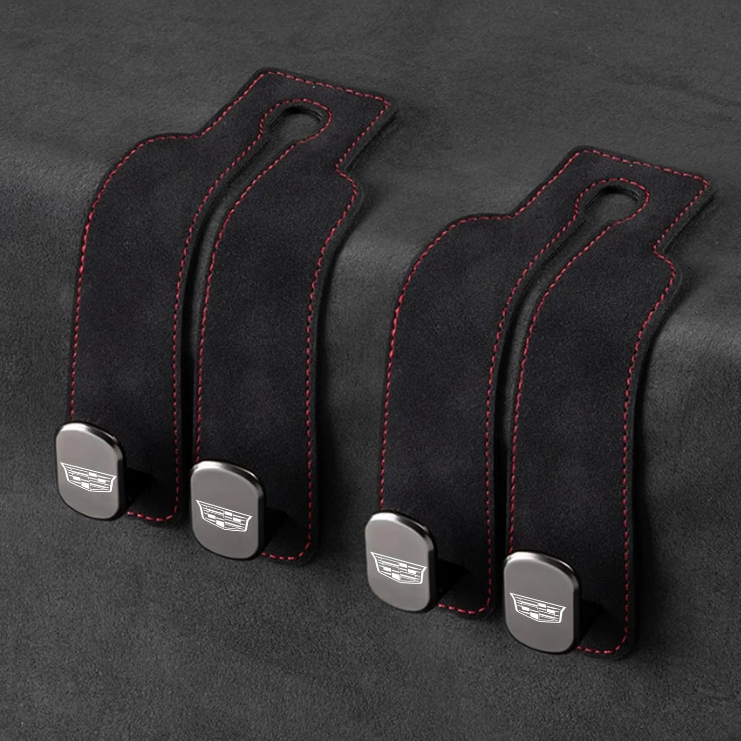 TwinHook Leather Car Headrest Hangers(limited time)