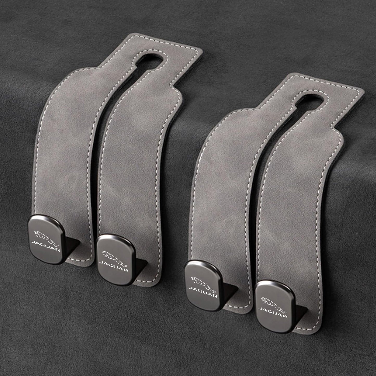 TwinHook Leather Car Headrest Hangers(limited time)