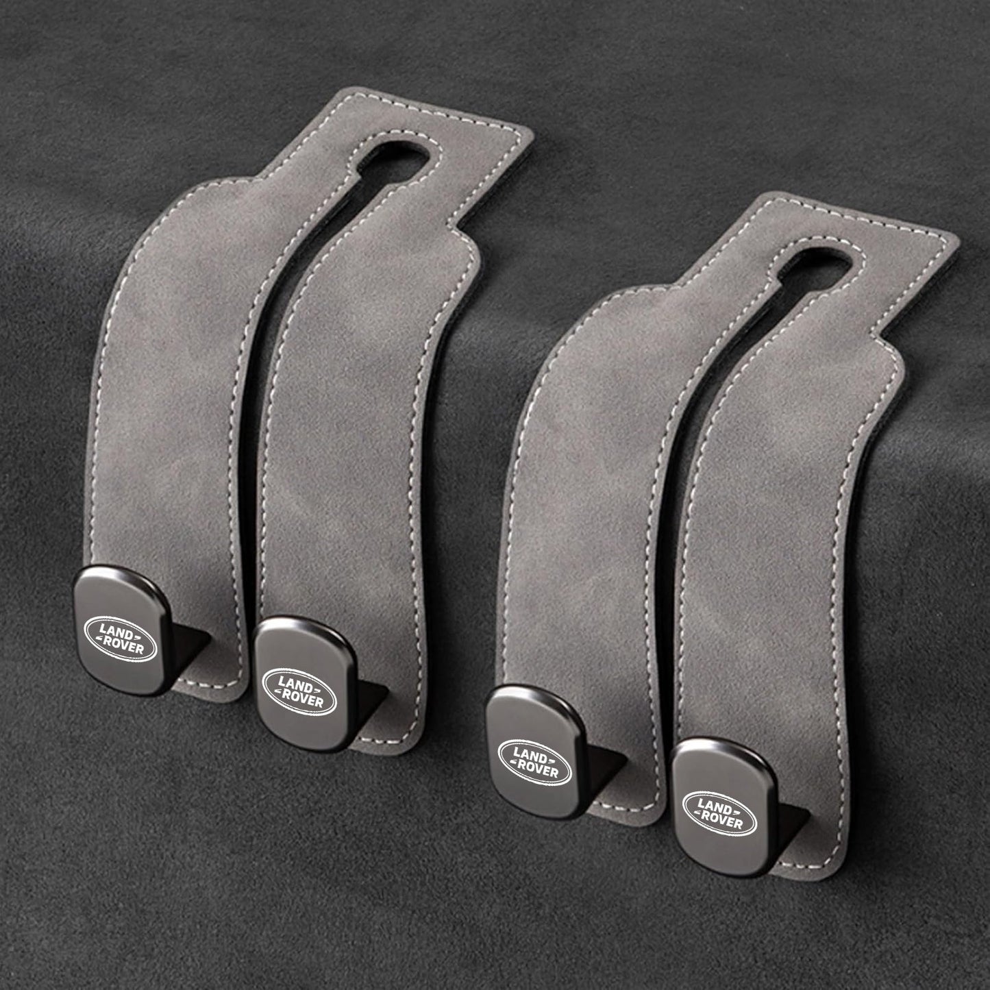 TwinHook Leather Car Headrest Hangers(limited time)