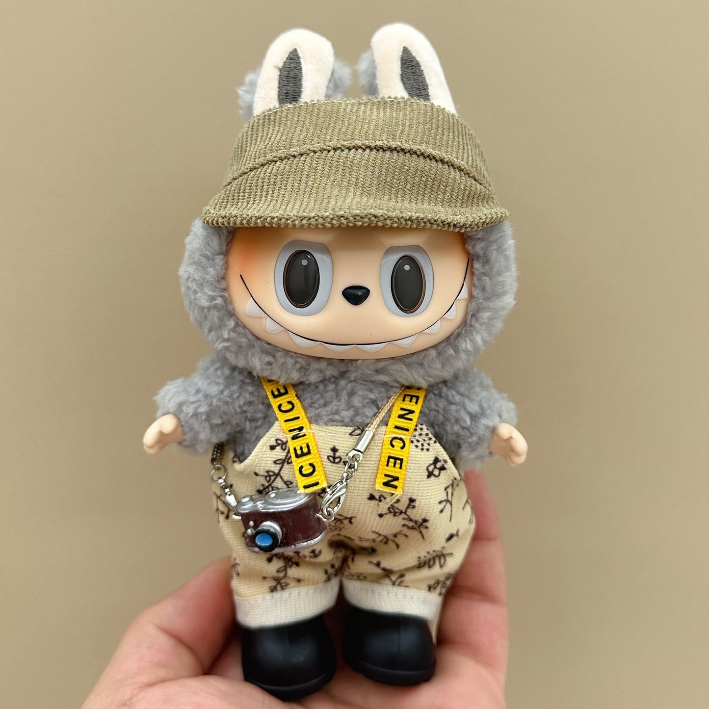 Labubu baby clothes 17cm rabub clothes blind box doll skirt set cute dress-up toys cross-border wholesale