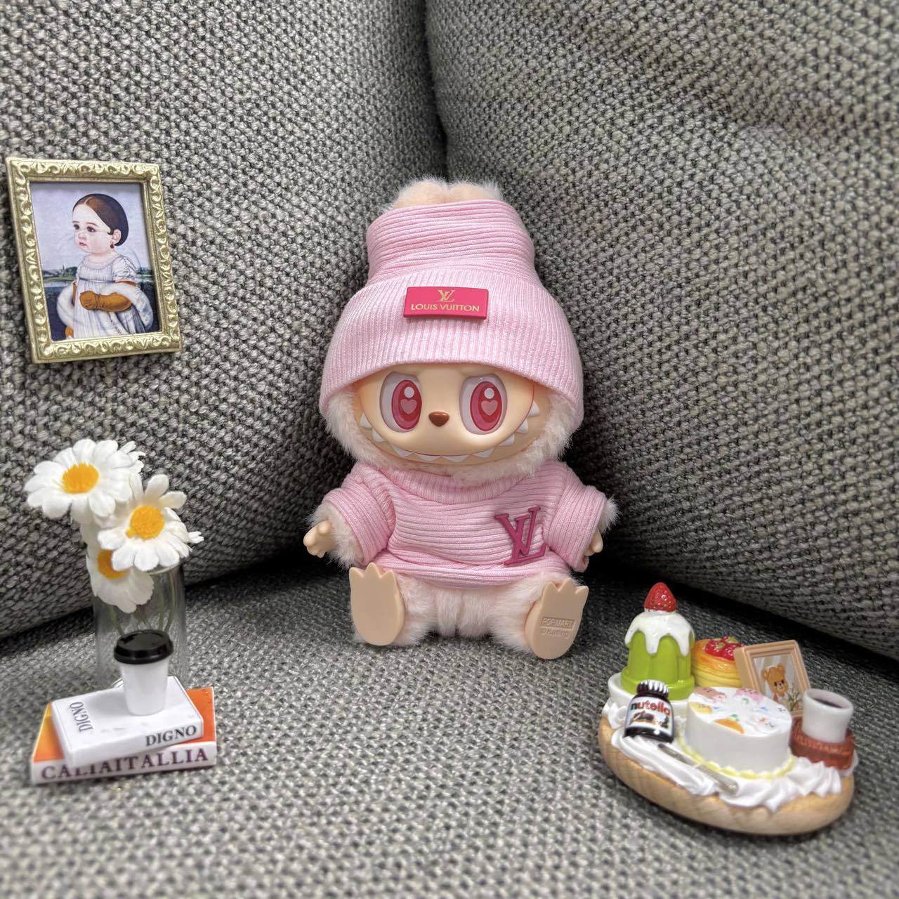 17cm Doll Clothes Suitable for 17cm Labubu Plushies