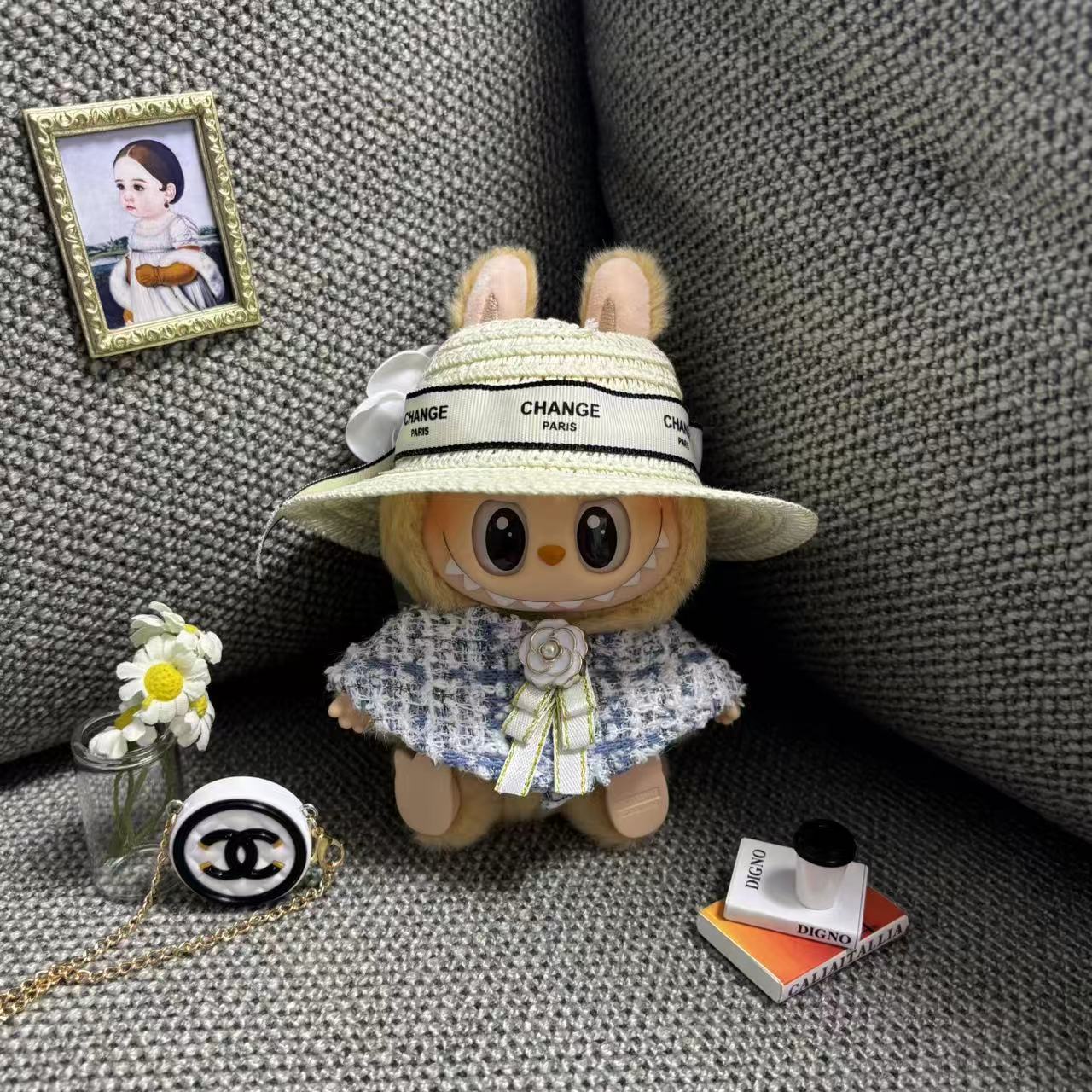 17cm Doll Clothes Suitable for 17cm Labubu Plushies