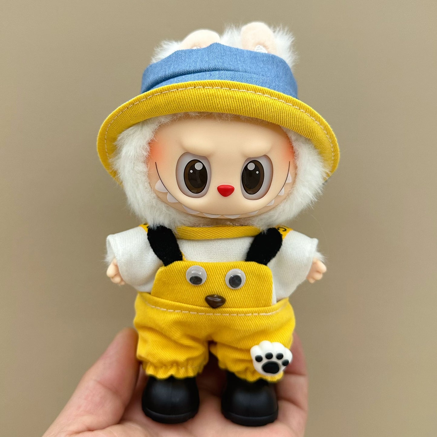 Labubu baby clothes 17cm rabub clothes blind box doll skirt set cute dress-up toys cross-border wholesale