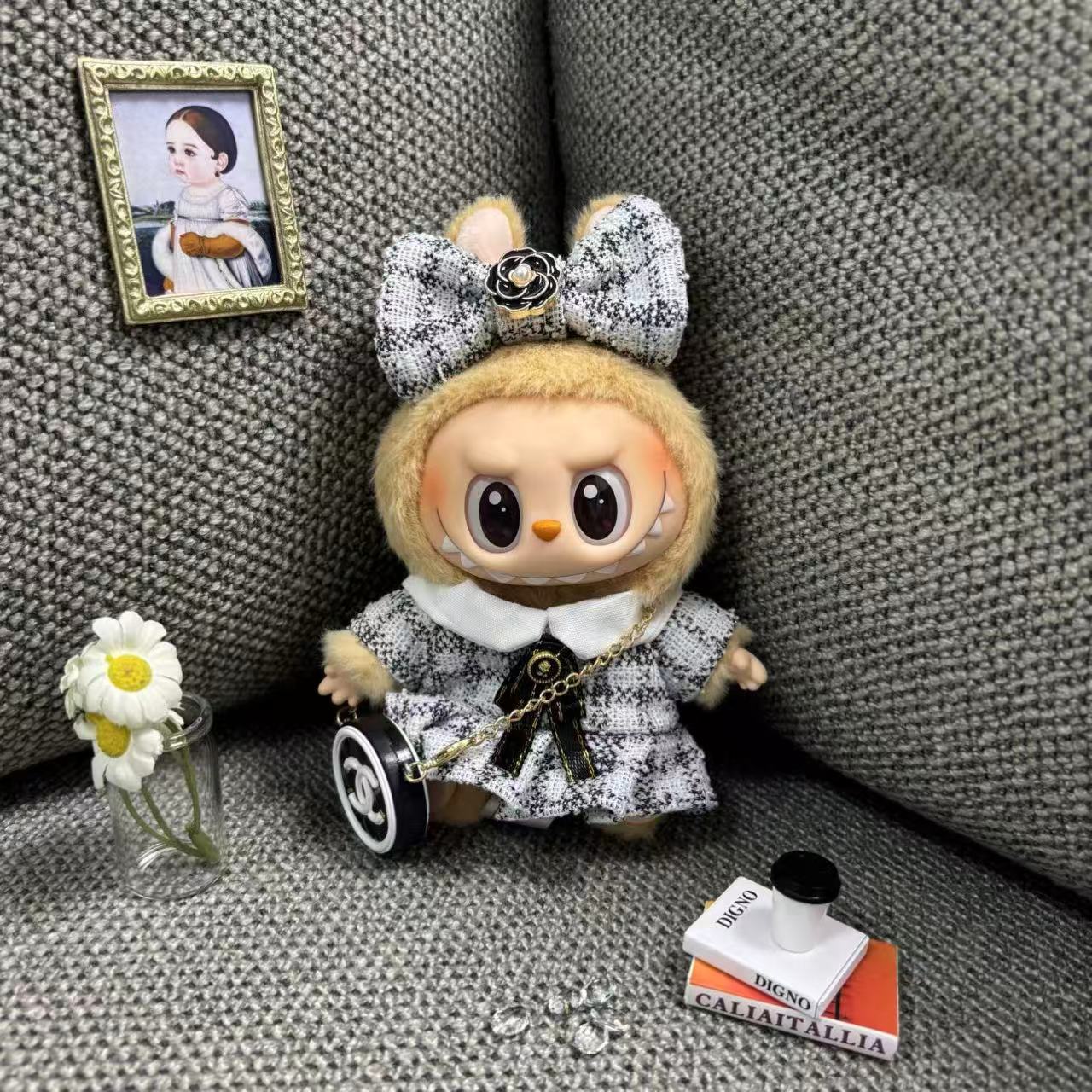 17cm Doll Clothes Suitable for 17cm Labubu Plushies