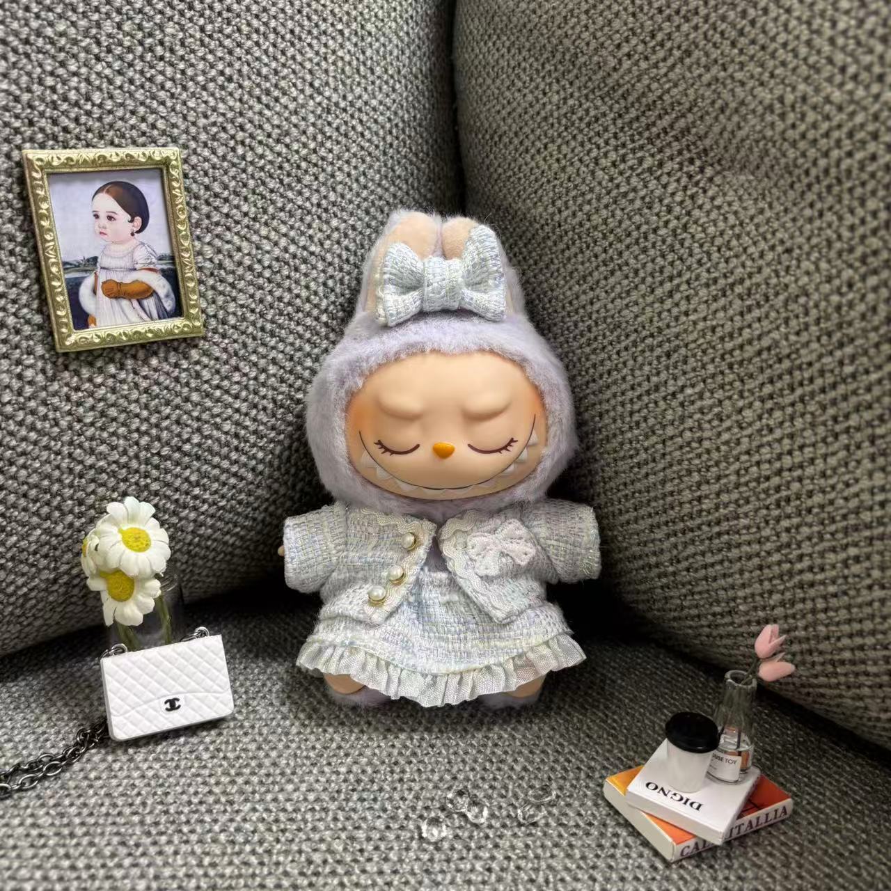 17cm Doll Clothes Suitable for 17cm Labubu Plushies