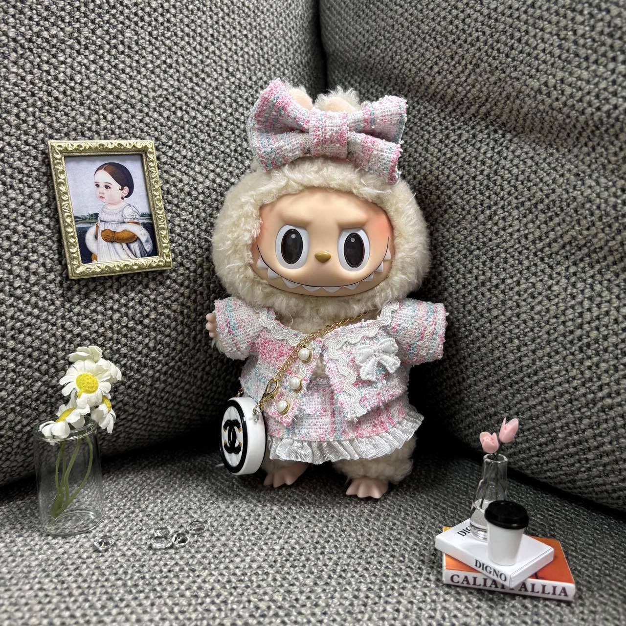 17cm Doll Clothes Suitable for 17cm Labubu Plushies