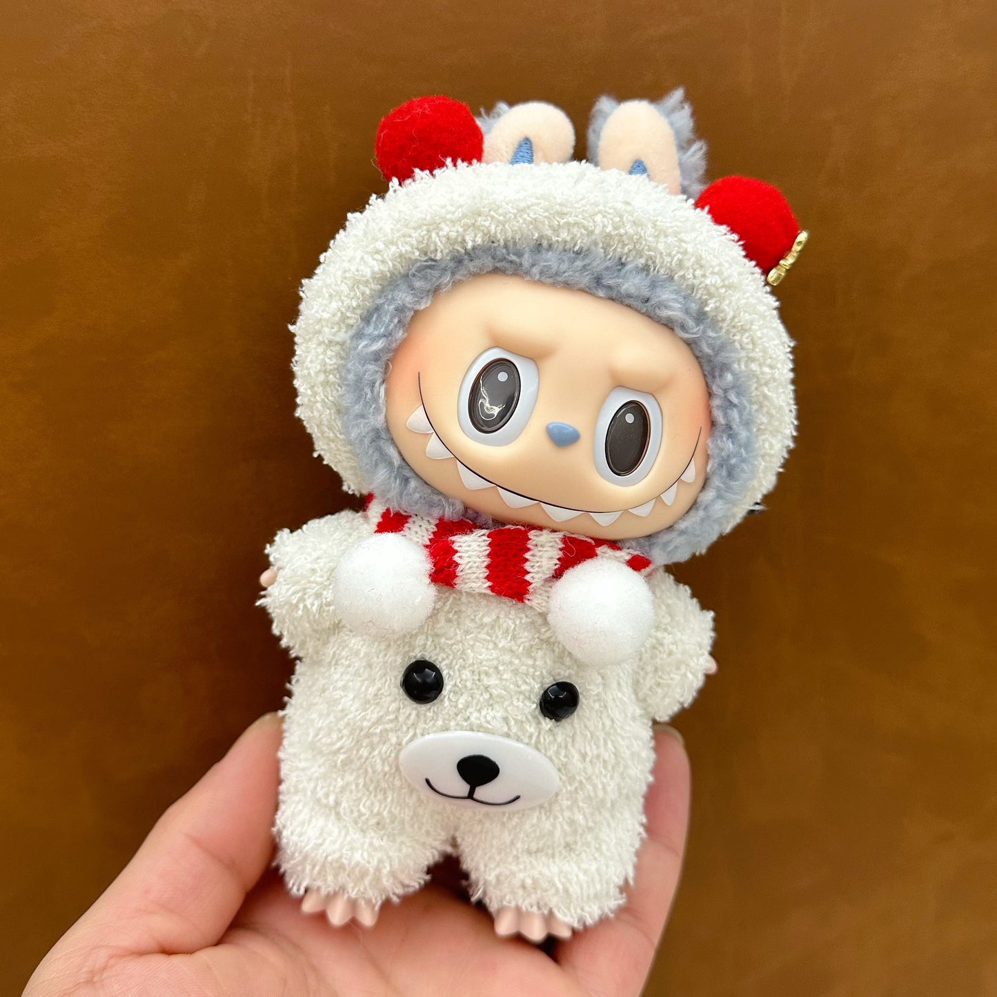 Labubu baby clothes 17cm rabub clothes blind box doll skirt set cute dress-up toys cross-border wholesale