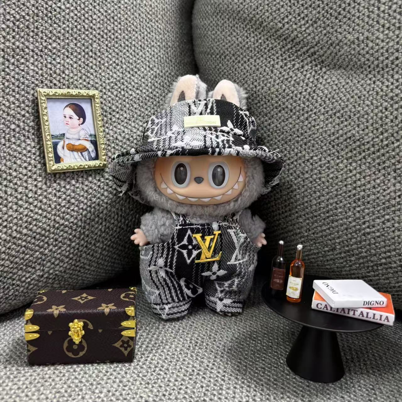 17cm Doll Clothes Suitable for 17cm Labubu Plushies