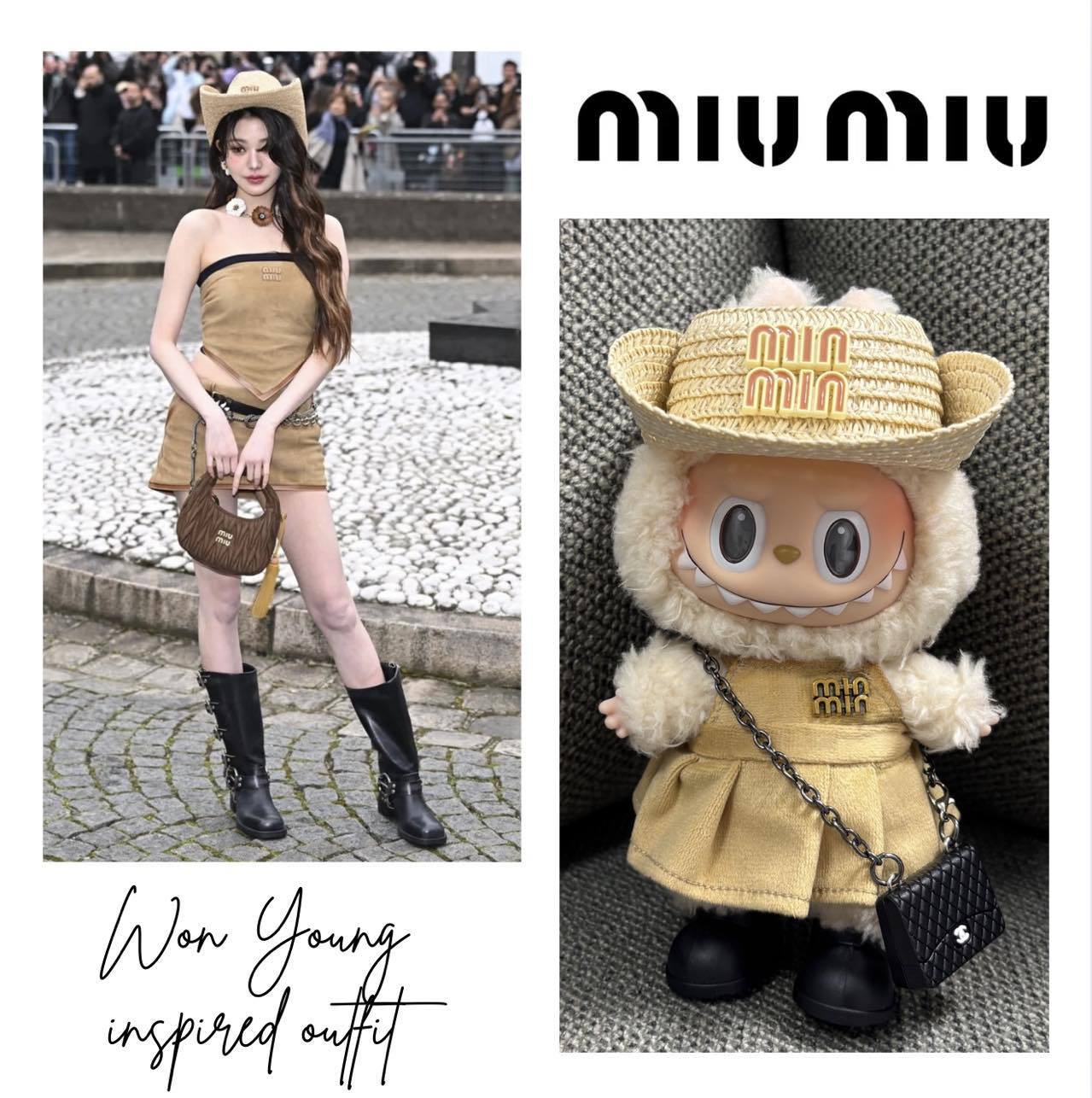 17cm Doll Clothes Suitable for 17cm Labubu Plushies