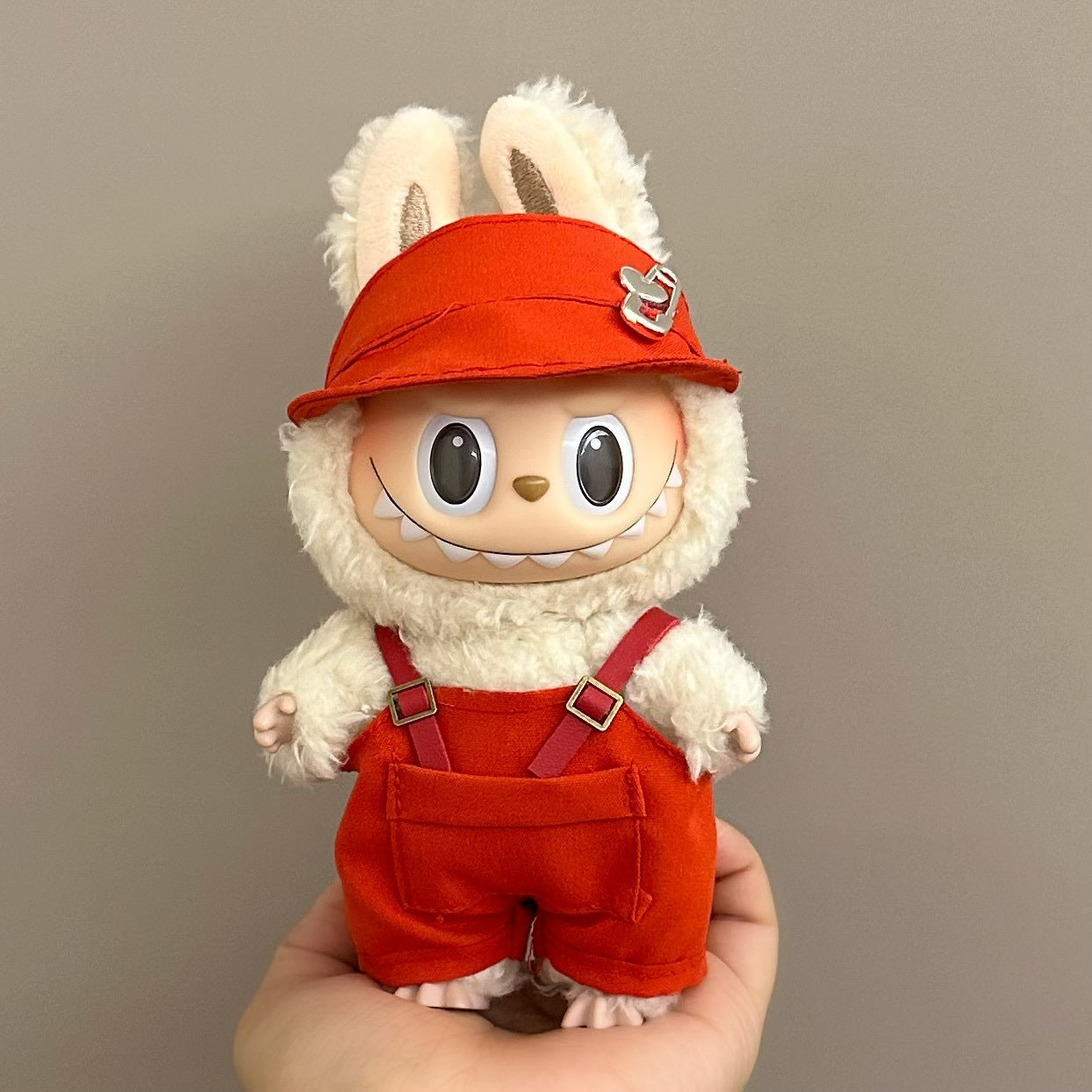 Labubu baby clothes 17cm rabub clothes blind box doll skirt set cute dress-up toys cross-border wholesale