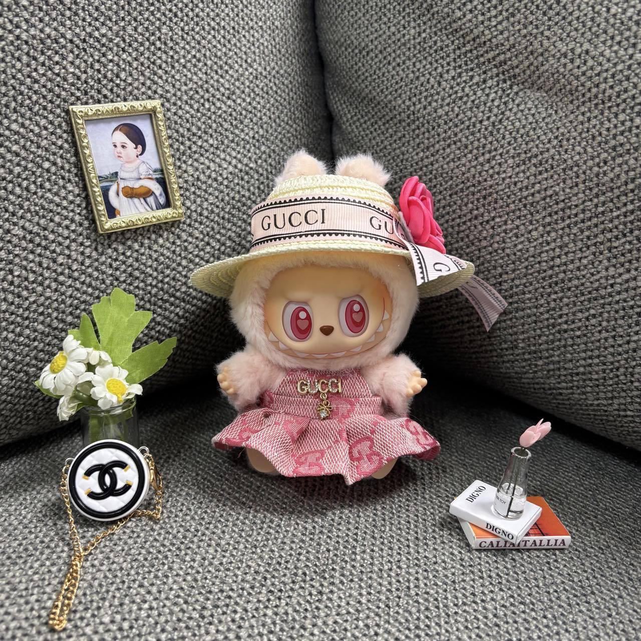 17cm Doll Clothes Suitable for 17cm Labubu Plushies